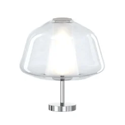 Abat Jour-Top Light Abat jour camera da letto moderna to plight vetro trasparente