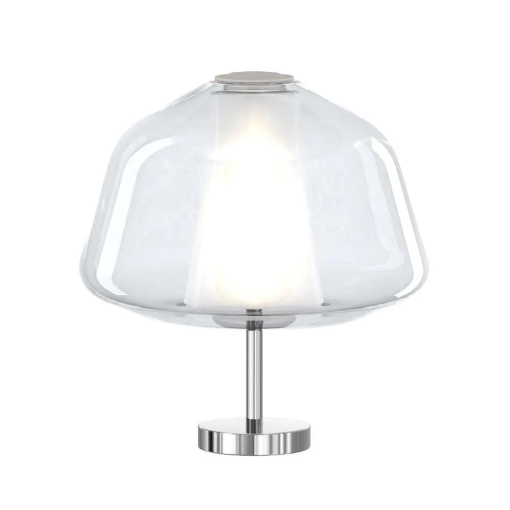 Abat Jour-Top Light Abat jour camera da letto moderna to plight vetro trasparente