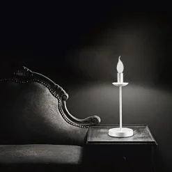 Abat Jour-Perenz Illuminazione Abat-jour da comodino bianco classica ducale perenz
