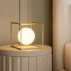 Abat Jour-Perenz Illuminazione Abat-jour da comodino cube perenz oro sfera vetro