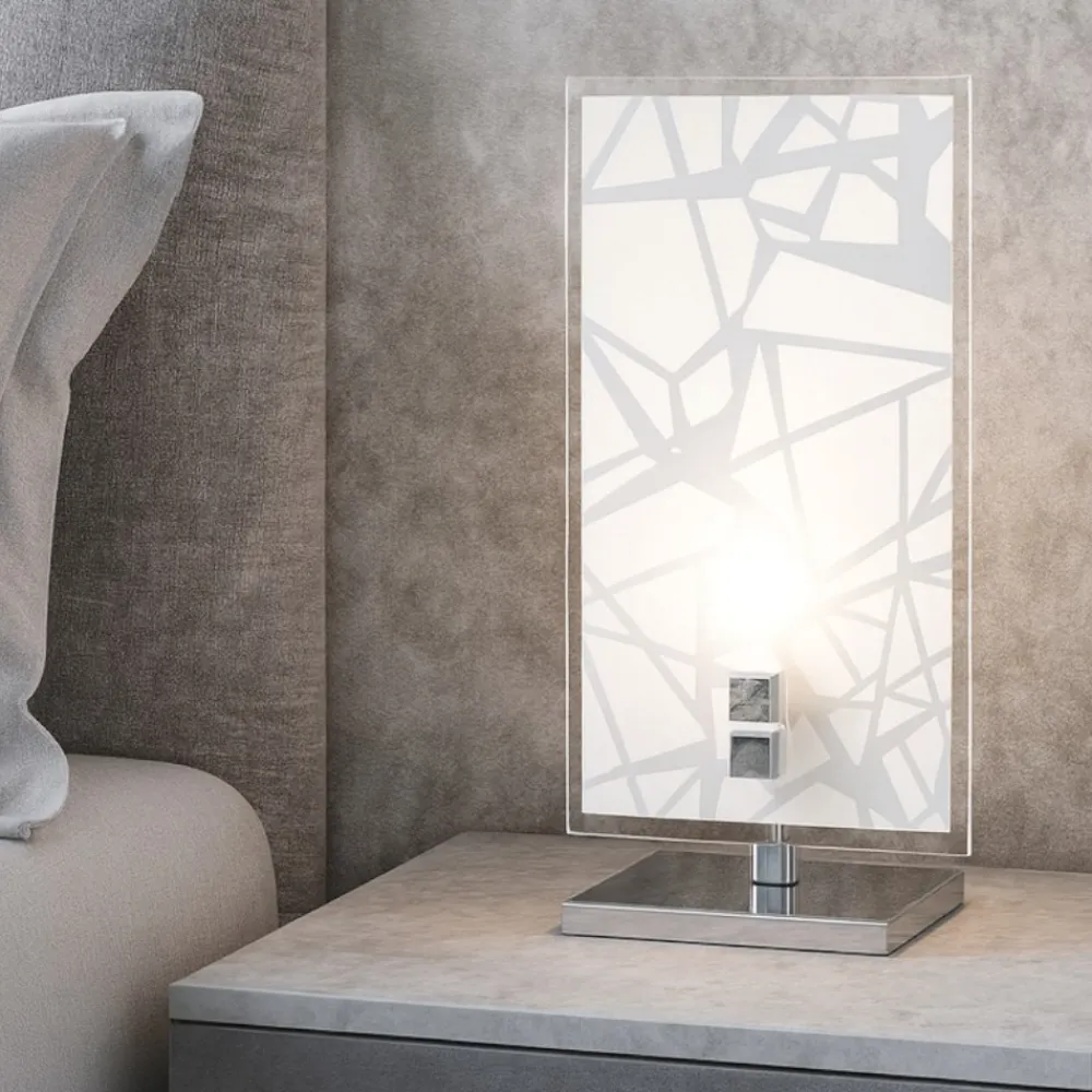 Abat Jour-Top Light Abat-jour da comodino design moderno stripes