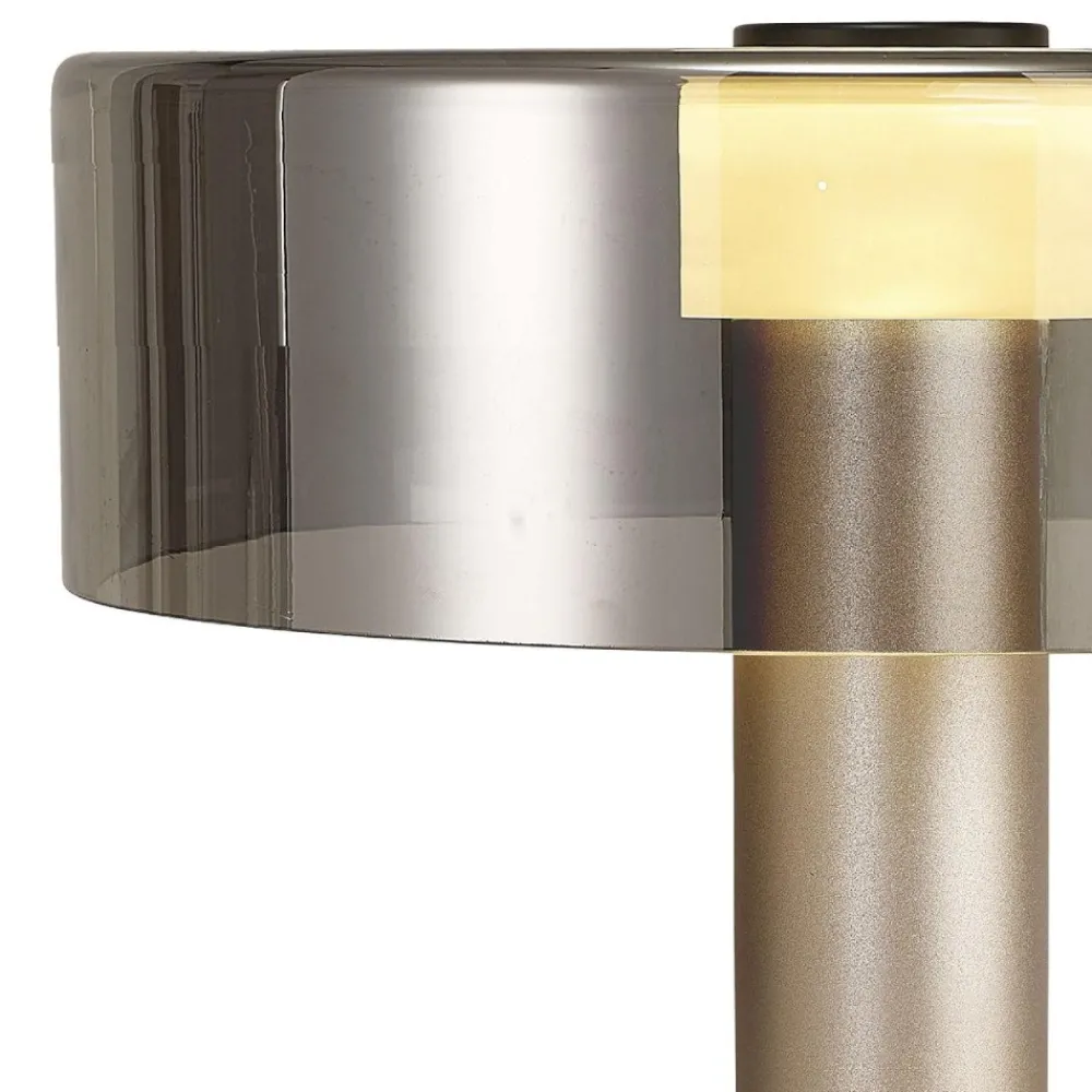 Abat Jour-Selezionato da Mazzolaluce Abat jour da comodino design oro sabbiato per camera da letto