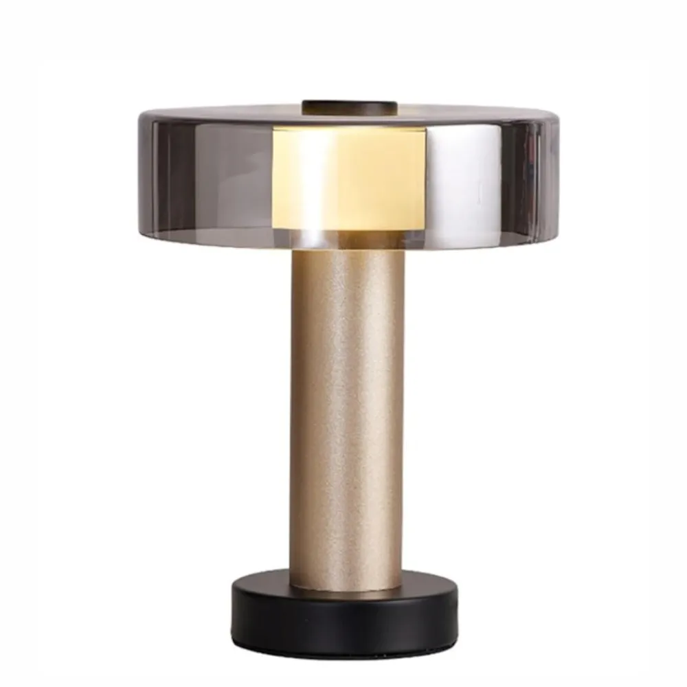 Abat Jour-Selezionato da Mazzolaluce Abat jour da comodino design oro sabbiato per camera da letto