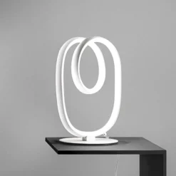 Abat Jour-Gea Luce Abat-jour da comodino diva bianco design moderna