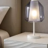 Abat Jour-Top Light Abat jour da comodino double skin toplight moderna bianco blu