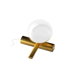 Abat Jour-Linea Light Abat jour da comodino led 3000k oro rossini ca148fhgwdi