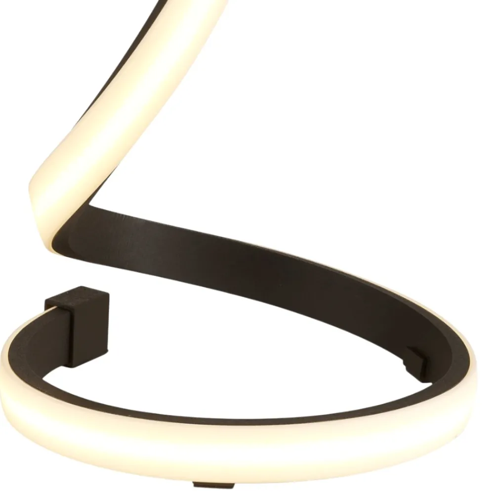 Abat Jour-Selezionato da Mazzolaluce Abat-jour da comodino moderna led marrone ossido per camera da letto