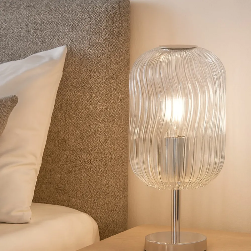 Abat Jour-Top Light Abat-jour da comodino moderna toplight tender cromo