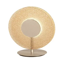 Abat Jour-Ondaluce Abat-jour da comodino lt candy led vetro ambra
