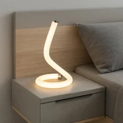Abat Jour-Selezionato da Mazzolaluce Abat jour da comodino per camera da letto moderna led 12w 3000k