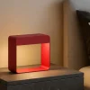Abat Jour-Linea Light Abat jour da comodino rossa dama led 3000k portatile