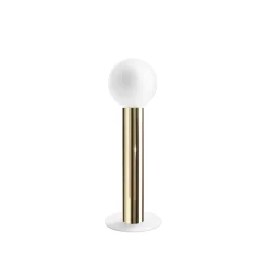 Abat Jour-Linea Light Abat-jour lampada birba tab ottone lucido per camera da letto