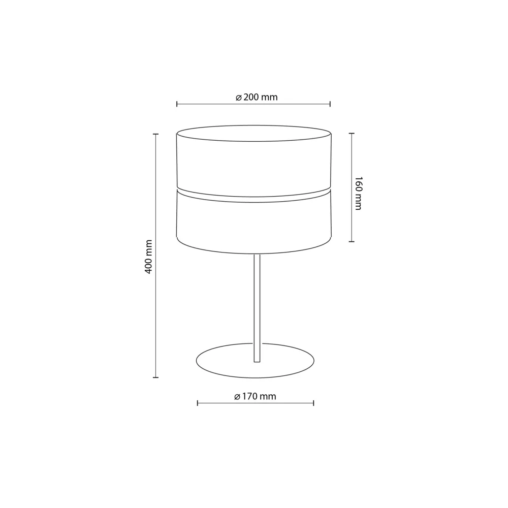 Abat Jour-Selezionato da Mazzolaluce Abat-jour lampada da comodino nero quercia per camera da letto moderna