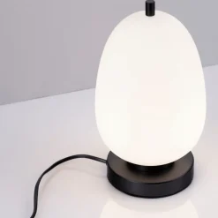 Abat Jour-Selezionato da Mazzolaluce Abat jour lampada da comodino nera moderna