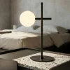 Abat Jour-Selezionato da Mazzolaluce Abat-jour lampada da comodino moderna nera per camera da letto
