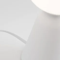 Abat Jour-Selezionato da Mazzolaluce Abat-jour lampada da comodino bianca sfera di vetro moderna