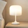 Abat Jour-Maytoni Abat-jour lampada da comodino spirito vetro bianco led 3000k