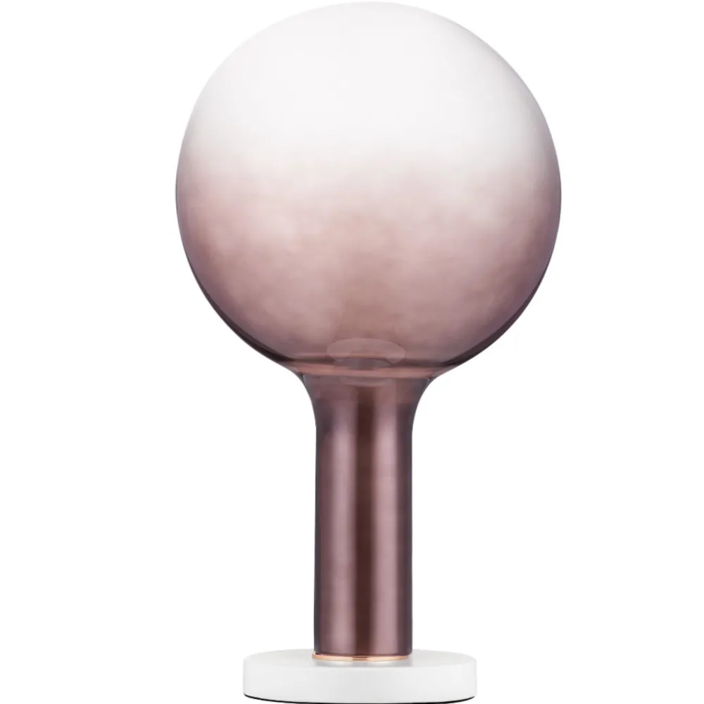 Abat Jour-Selezionato da Mazzolaluce Abat-jour lampada design sfera di vetro rosa scuro led moderna