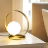 Abat Jour-Selezionato da Mazzolaluce Abat-jour lampada oro da comodino led 5w 3000k