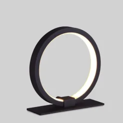 Abat Jour-Selezionato da Mazzolaluce Abat-jour nera lampada da comodino per camera da letto moderna