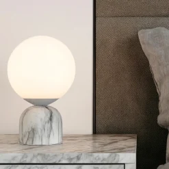 Abat Jour-Selezionato da Mazzolaluce Abat jour per camera da letto effetto marmo