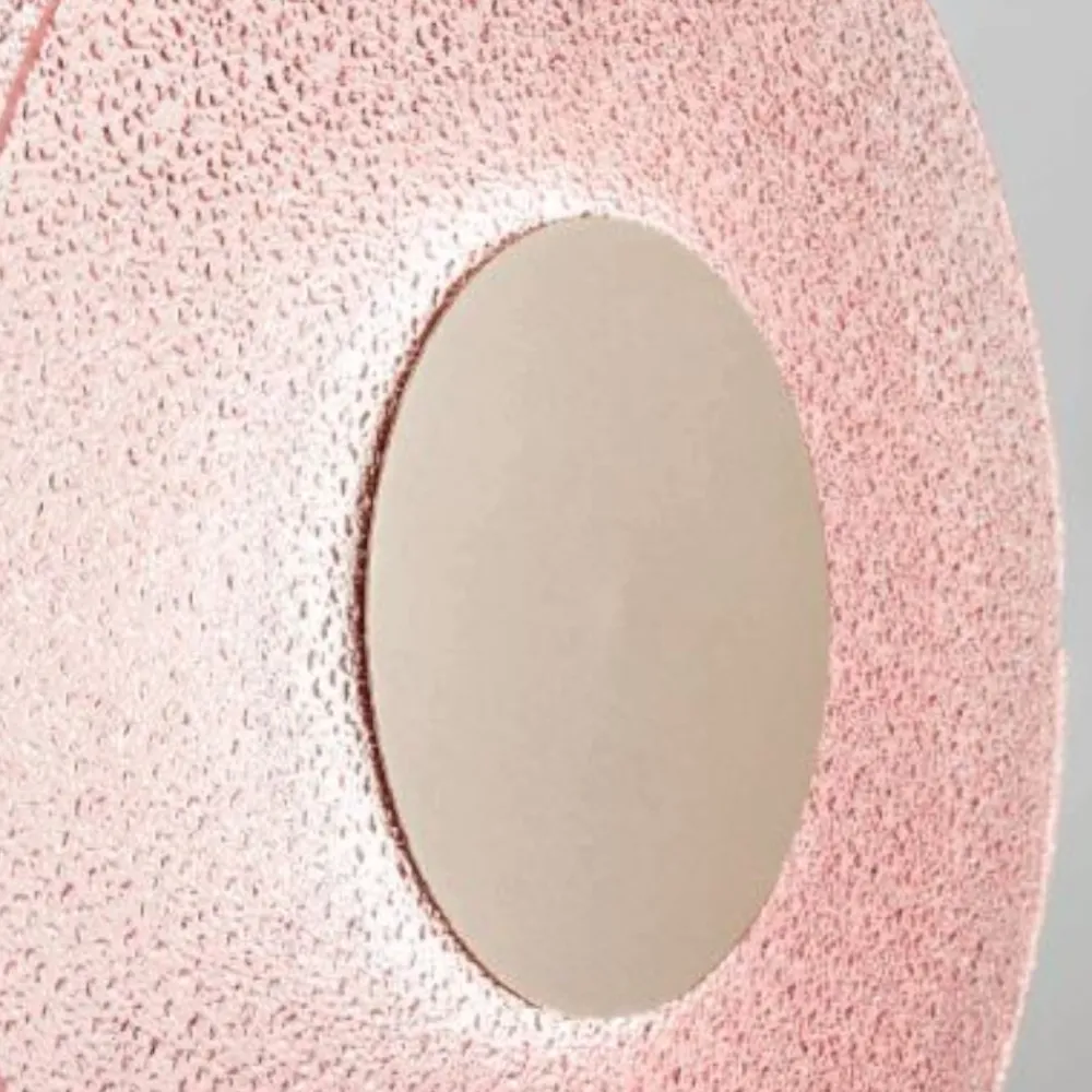 Abat Jour-Ondaluce Abat jour per cameretta lt candy vetro rosa led moderna