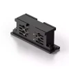 Illuminazione A Binario-Gea Luce Accessori giunto lineare nero connessione meccanica elettrica binario trifase