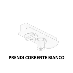 Illuminazione A Binario-Selezionato da Mazzolaluce Accessorio kit lampada a sospensione cubo bianco per binario monofase