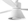 Ventilatori Da Soffitto-Selezionato da Mazzolaluce Accessorio kit luce led 20w cct per ventilatore bianco da soffitto
