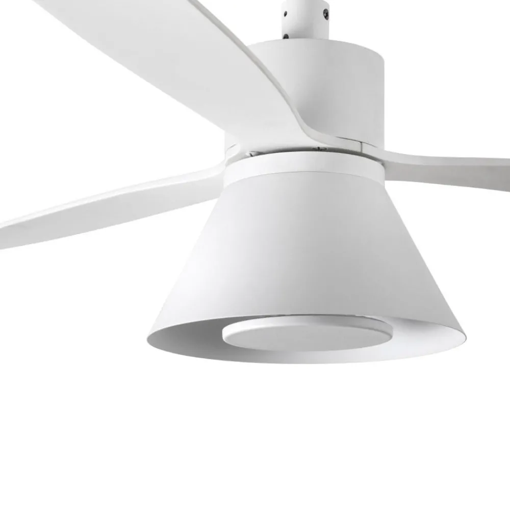 Ventilatori Da Soffitto-Selezionato da Mazzolaluce Accessorio kit luce led 20w cct per ventilatore bianco da soffitto