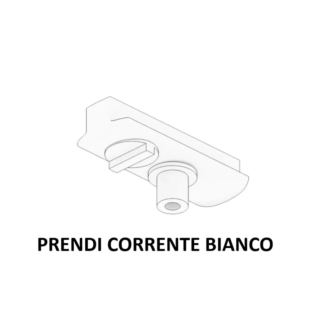 Illuminazione A Binario-Selezionato da Mazzolaluce Accessorio kit sospensione grigia per binario monofase bianco