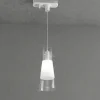 Illuminazione A Binario-Top Light Accessorio lampada a sospensione per binario monofase bianco