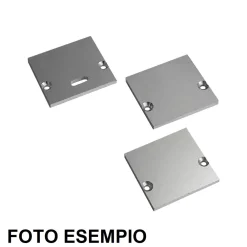 Strisce Led-Selezionato da Mazzolaluce Accessori tappi di chiusura 3pz grigio per diffusore basso profilo strip