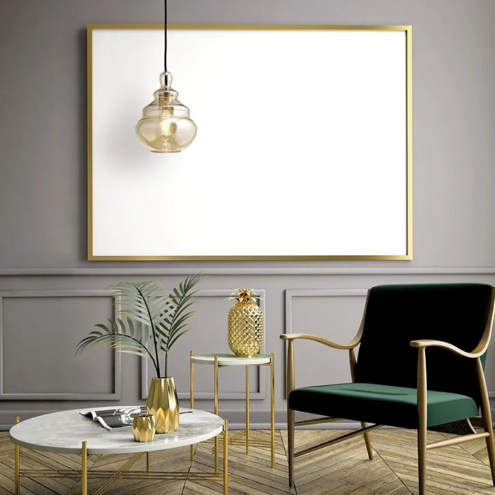Lampadari Moderni-Miloox Adone lampadario in vetro miele da soggiorno
