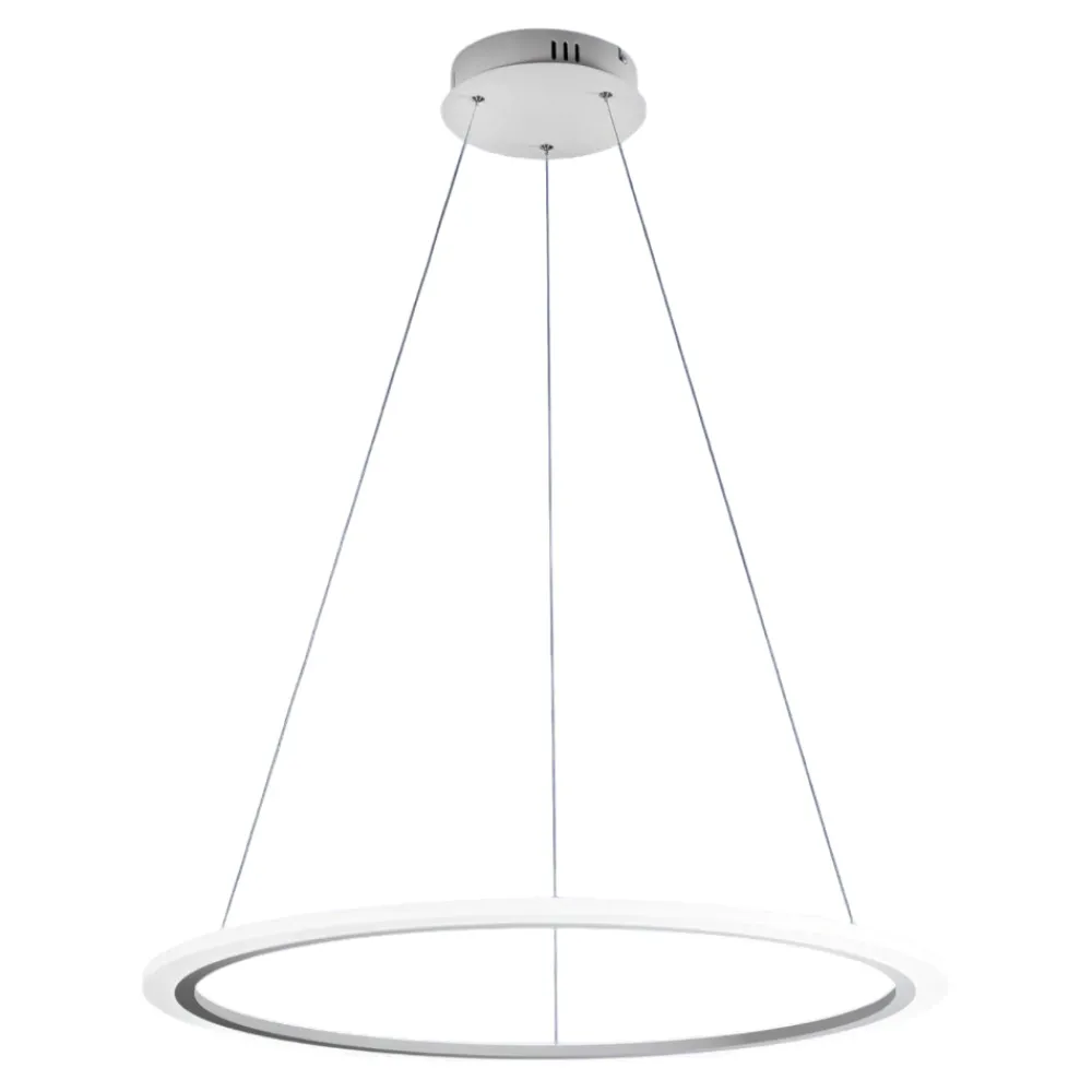 Lampadari Moderni-Affralux acryled lampadario anello led 23w 3000k
