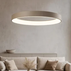 Lampadari Moderni-Affralux band diodi lampadario led cerchio sabbia 108cm