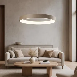 Lampadari Moderni-Affralux band diodi lampadario led cerchio sabbia 108cm