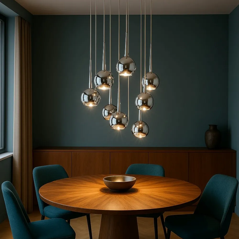 Lampadari Moderni-Affralux bol lampadario per soggiorno moderno