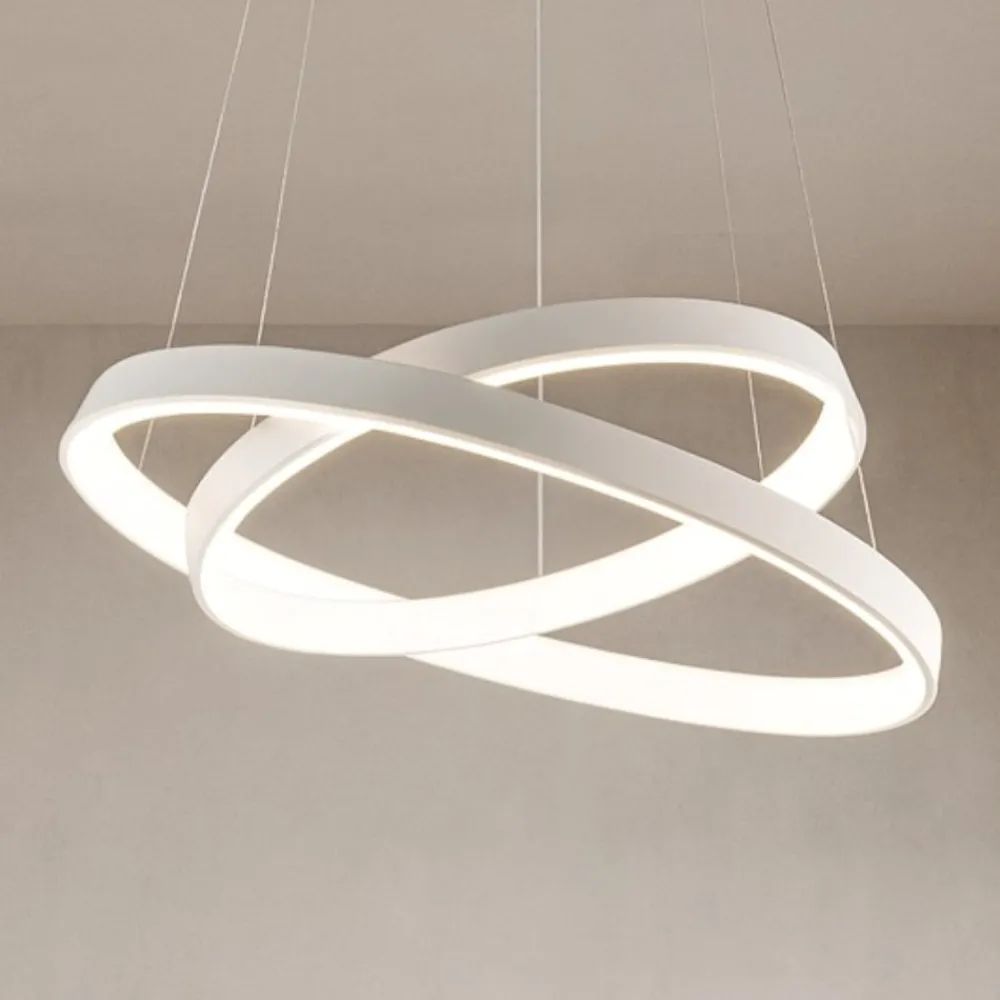Lampadari Moderni-Affralux diodi lampadario per soggiorno moderno led 82w 3200k bianco