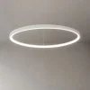 Lampadari Moderni-Affralux Aluring lampadario cerchio bianco led 3200k