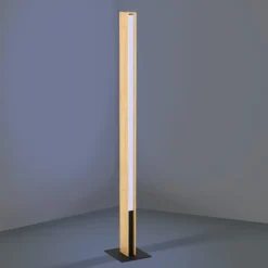 Lampade Da Terra-Eglo Anchorena-z lampada da terra piantana in legno led rgb da 2700k a 6500k controllo remoto app