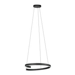 Lampadari Moderni-Eglo Andabaia z lampadario moderno circolare led da 3000k a 6500k