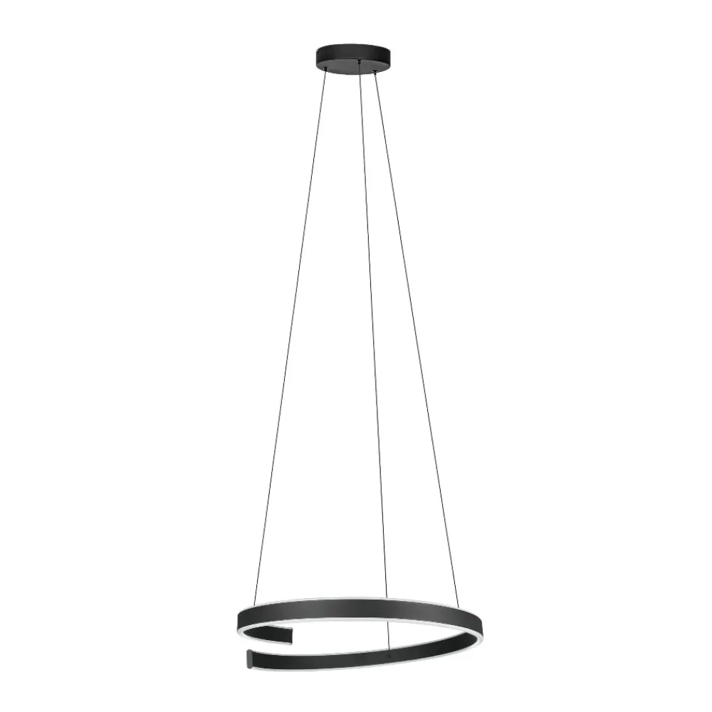 Lampadari Moderni-Eglo Andabaia z lampadario moderno circolare led da 3000k a 6500k