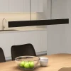 Lampadari Cucina-Eglo Andreas z lampadario a barra per cucina moderna led rgb da 2700k a 6500k controllo remoto app