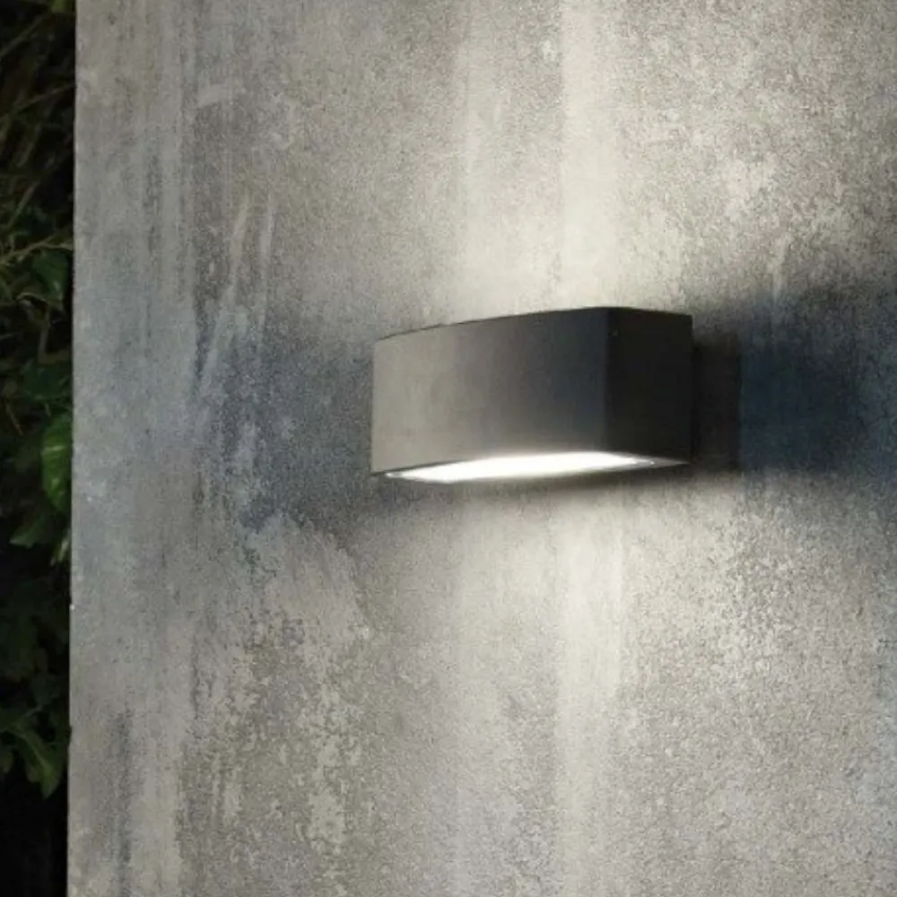 Applique Da Esterno-Ideal Lux Andromeda ap1 applique da esterno ip55 antracite