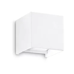Applique Da Esterno-Ondaluce Ap cube applique led da esterno bianca