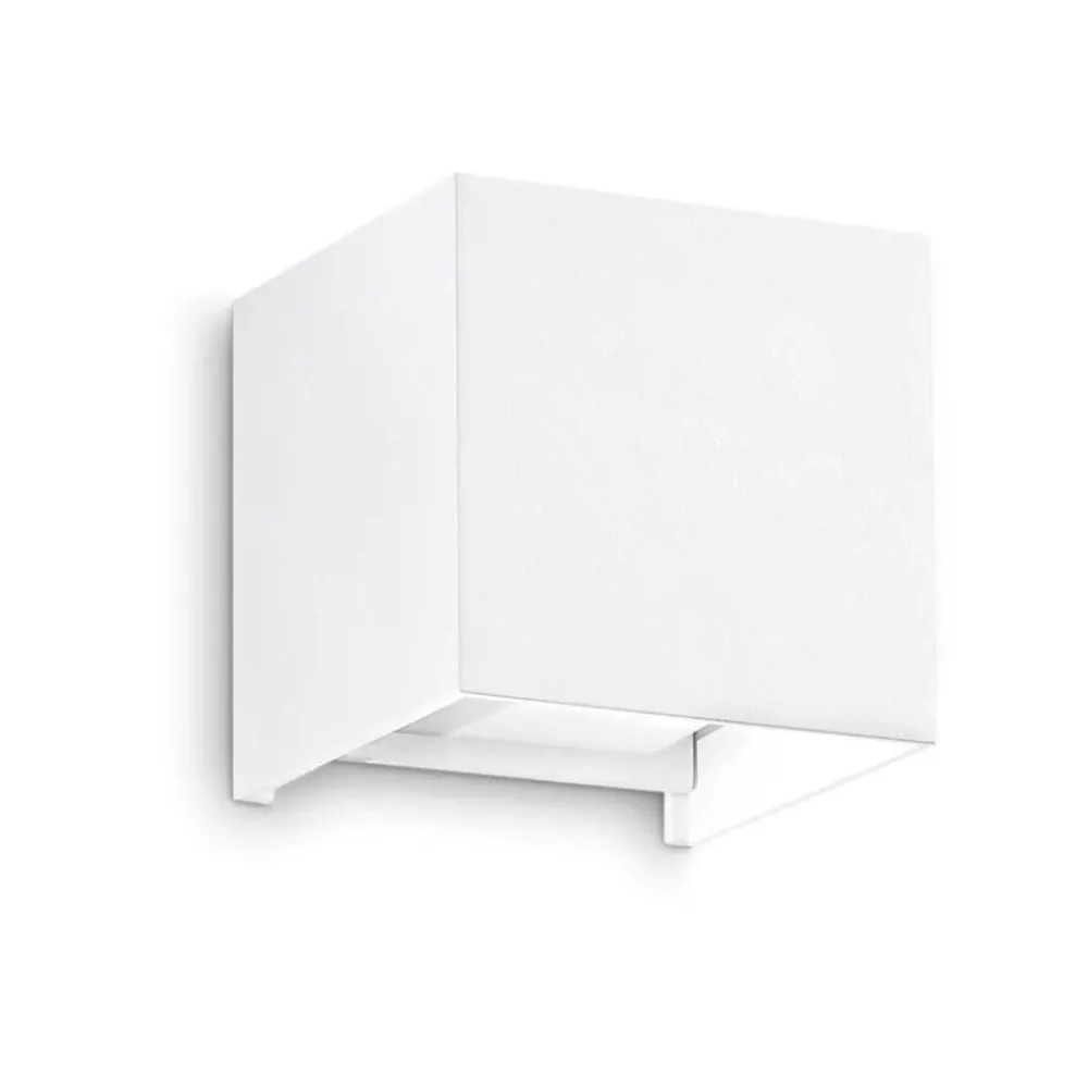 Applique Da Esterno-Ondaluce Ap cube applique led da esterno bianca