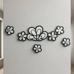 Appendiabiti Da Parete-Selezionato da Mazzolaluce Appendiabiti da parete design moderno legno colore nero