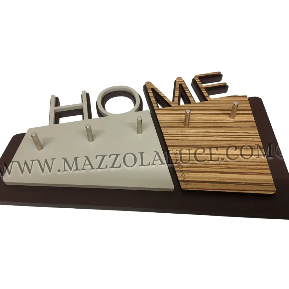 Mobili Ingresso Moderni-Selezionato da Mazzolaluce Appendichiavi moderno da muro magnetico zingana