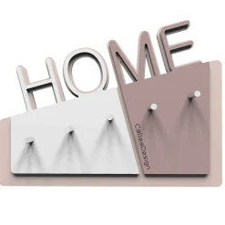 Mobili Ingresso Moderni-Selezionato da Mazzolaluce Appendichiavi moderno da parete magnetico legno colore grigio prugna